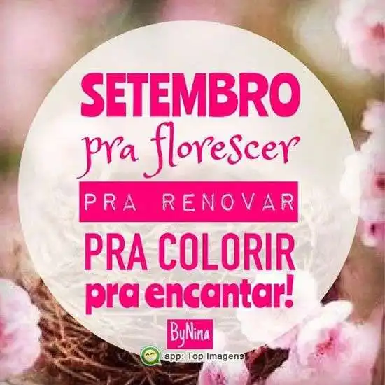 Setembro pra florescer