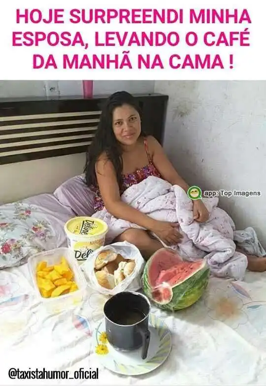 Surpresa pra esposa