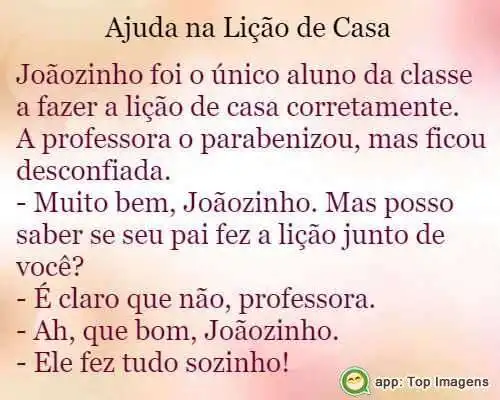 Ajuda na lição de casa