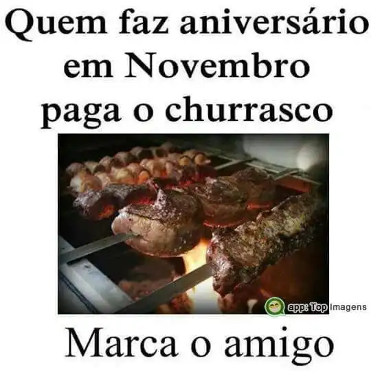 Aniversariante de novembro
