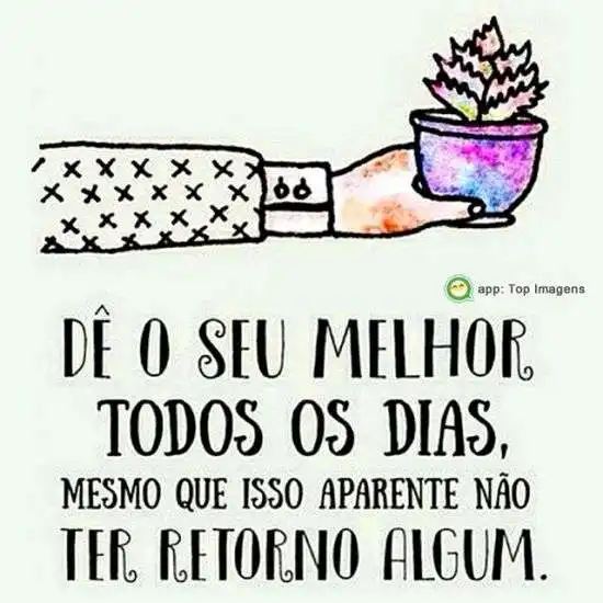 Dê o seu melhor 