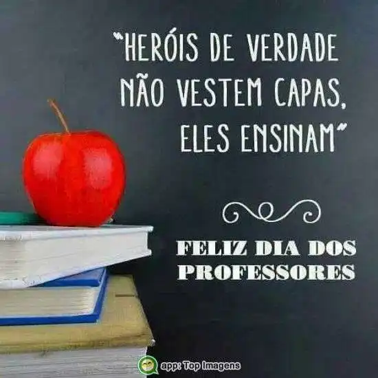 Feliz dia dos professores