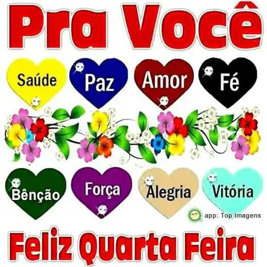 Feliz quarta-feira