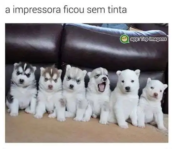 Impressora sem tinta