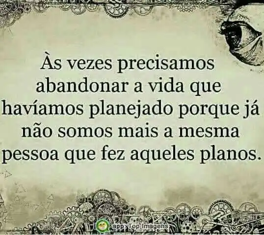 Não somos a mesma pessoa