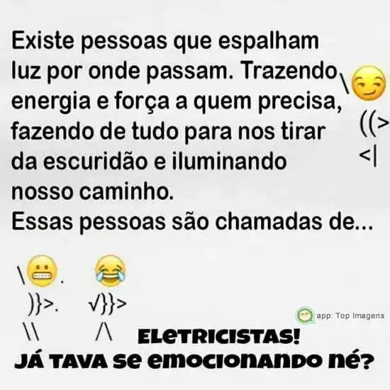 Pessoas que espalham luz