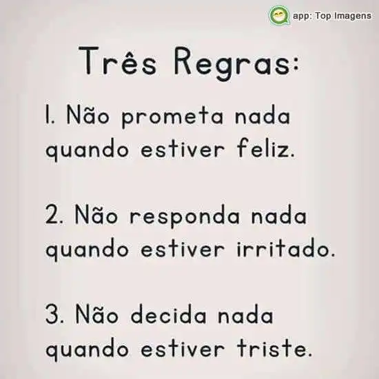 Três regras