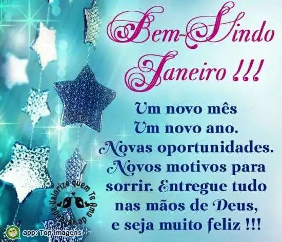 Bem-vindo janeiro