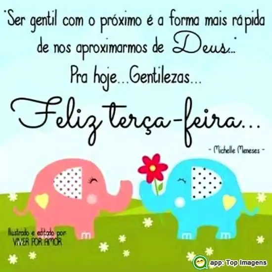 Feliz terça-feira
