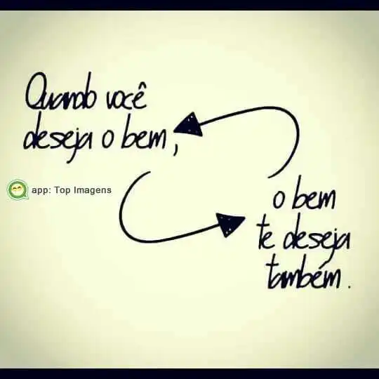 Quando você deseja o bem