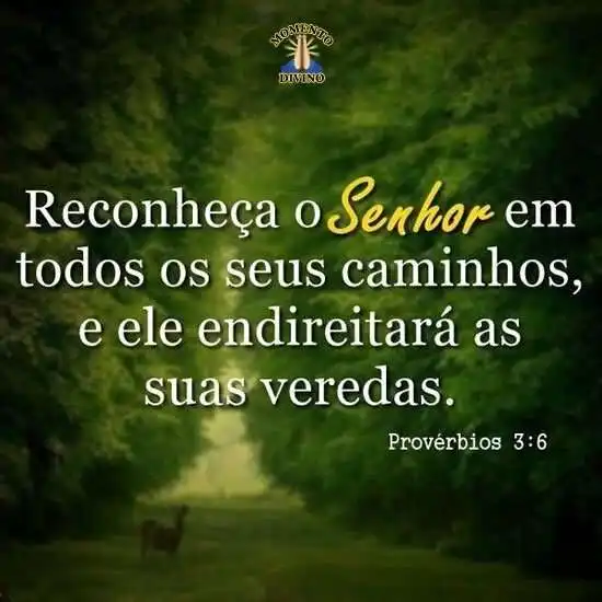 Reconheça o Senhor