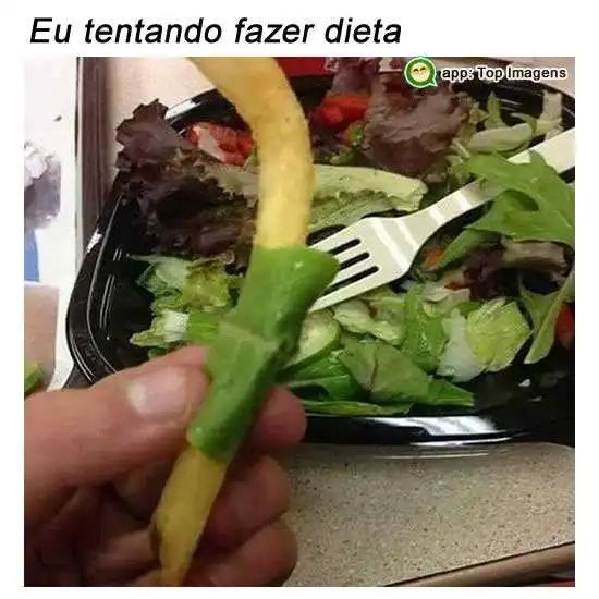 Tentando fazer dieta