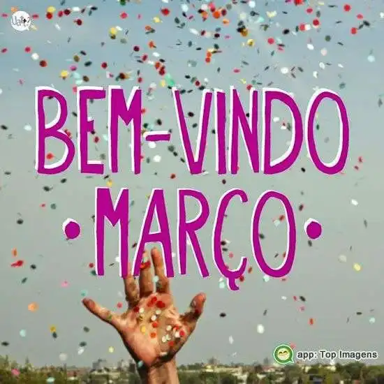 Bem-vindo março