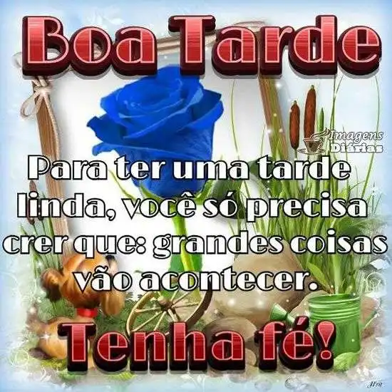 Boa tarde