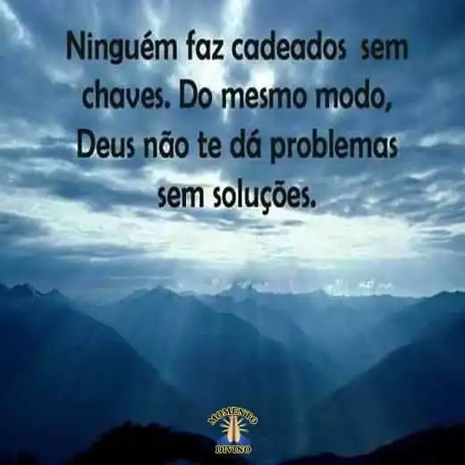 Deus não te dá problemas