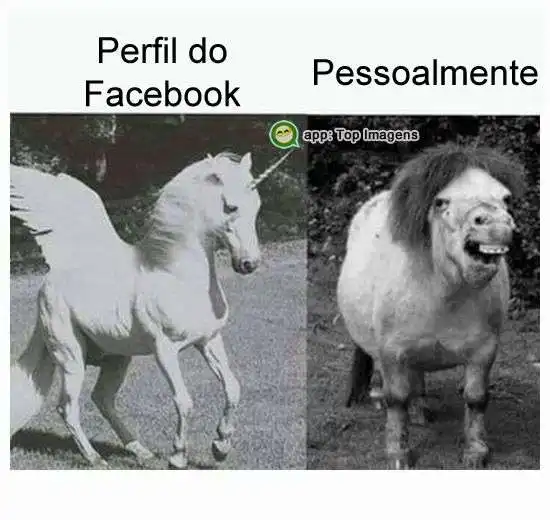 No facebook e pessoalmente