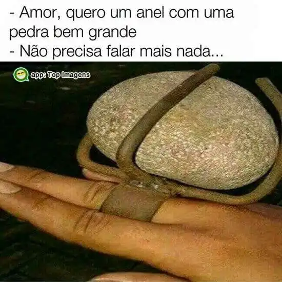 Anel com pedra