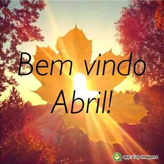 Bem-vindo abril