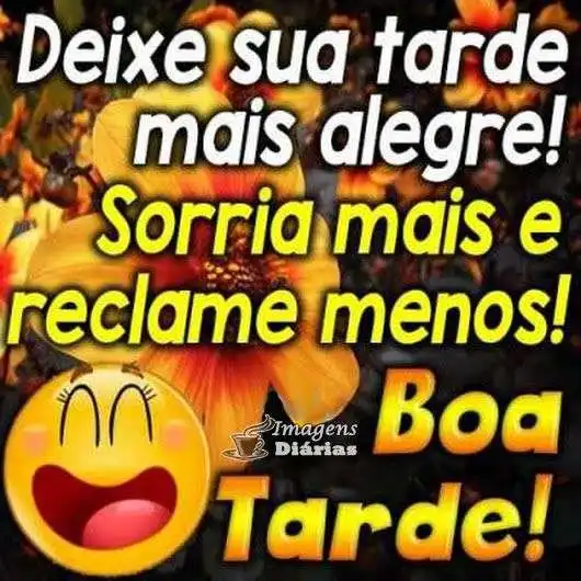 Boa tarde