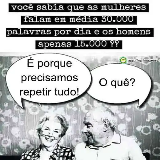 Mulheres falam o dobro