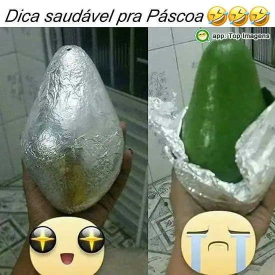 Ovo de Páscoa saudável