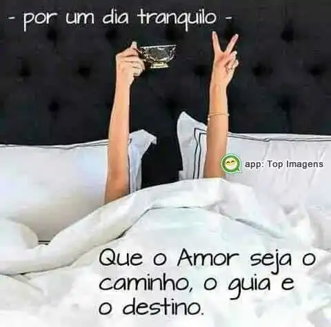 Que o amor seja o caminho