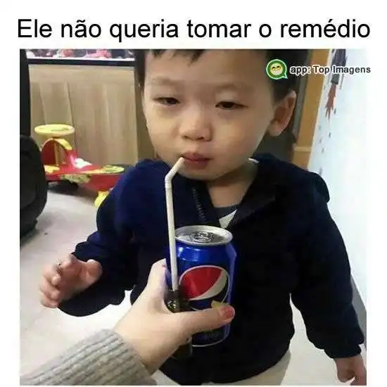 Tomando remédio