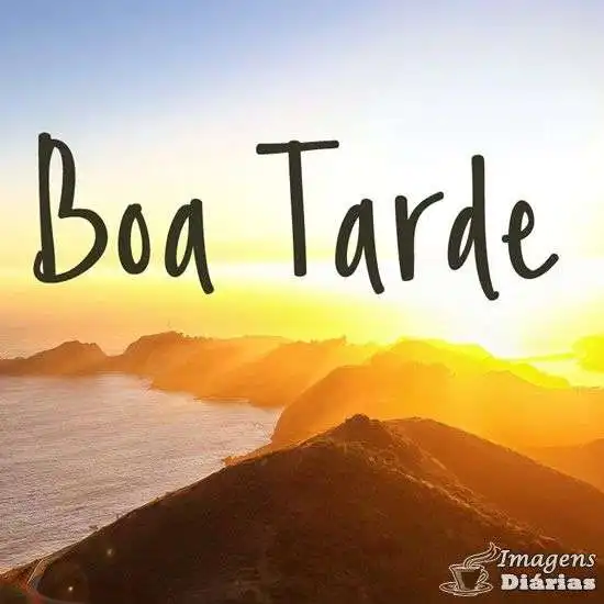 Boa tarde