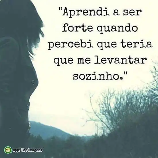 Aprendi a ser forte