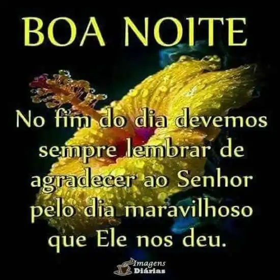 Boa noite