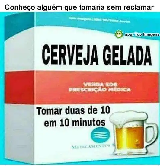 Cerveja gelada