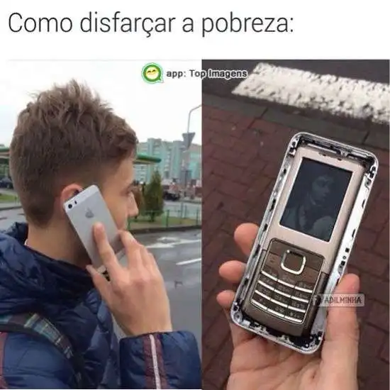 Disfarçando a pobreza