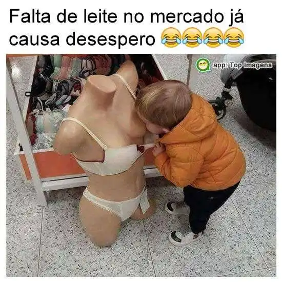 Falta de leite causa desespero