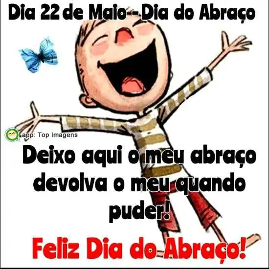 Feliz dia do abraço
