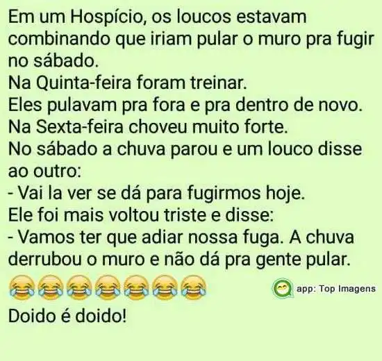 Fugindo do hospício
