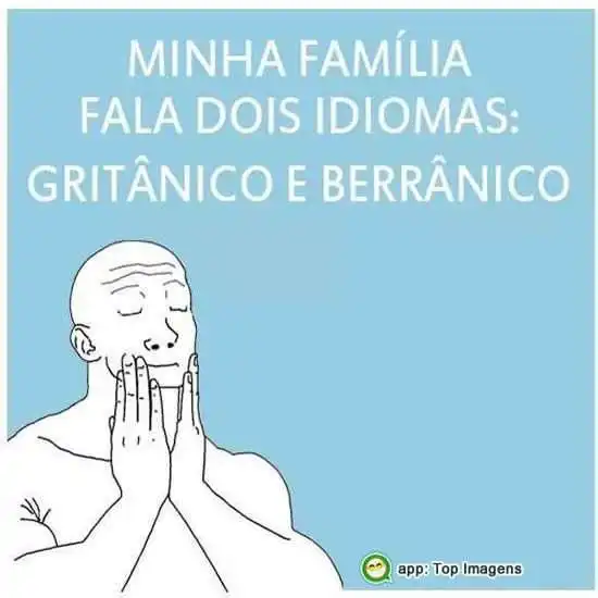 Minha família falando
