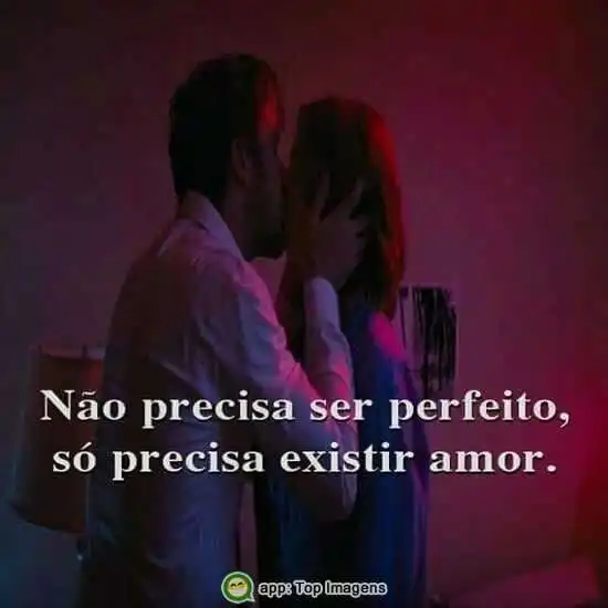 Não precisa ser perfeito