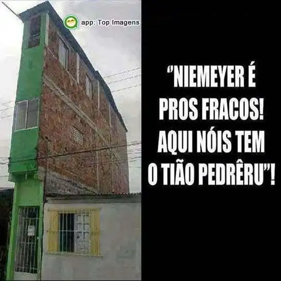 Nóis tem pedrêru