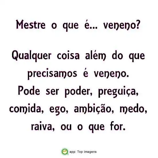 O que é veneno?