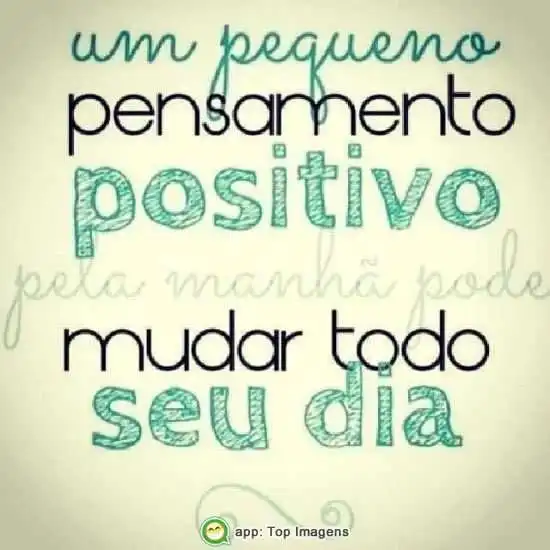 Pensamento positivo