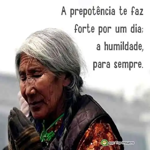 Prepotência e humildade