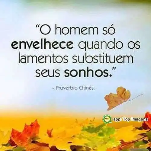 Quando o homem envelhece