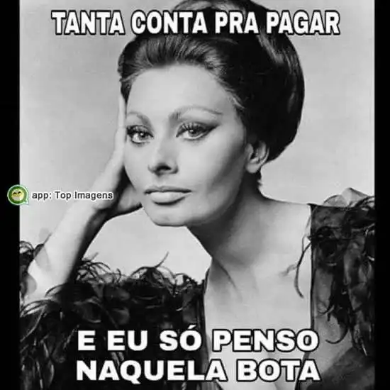 Tanta coisa pra pagar
