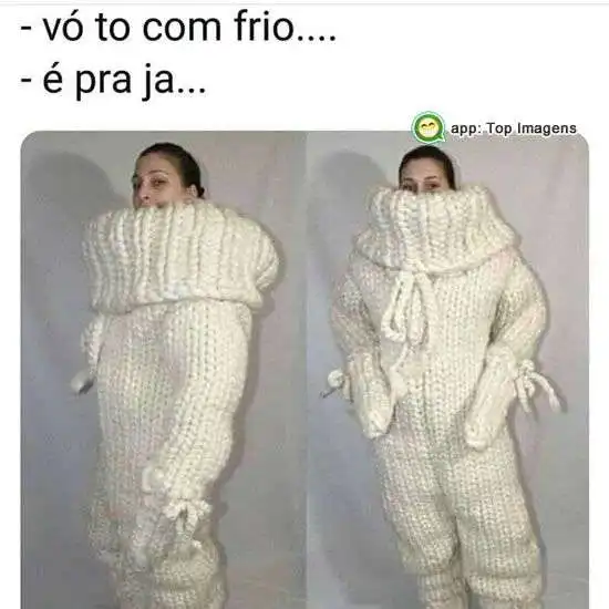 Vó tô com frio