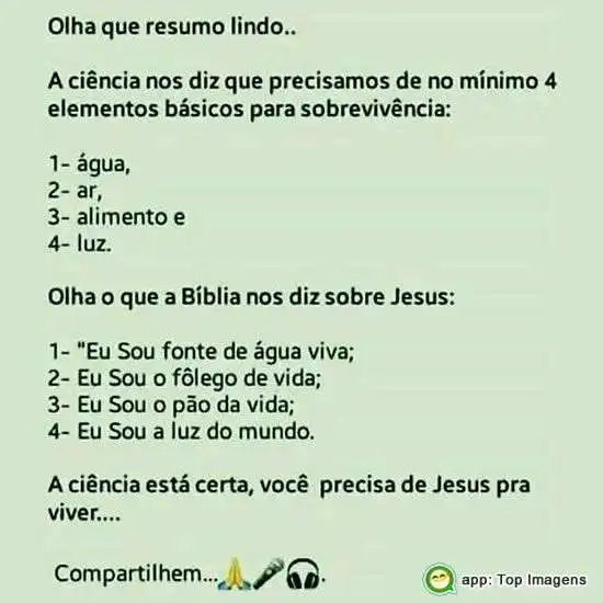 Ciência e a bíblia