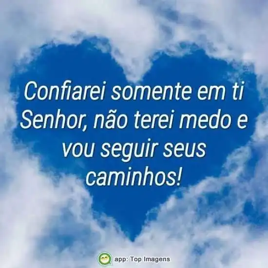 Confiarei em ti Senhor