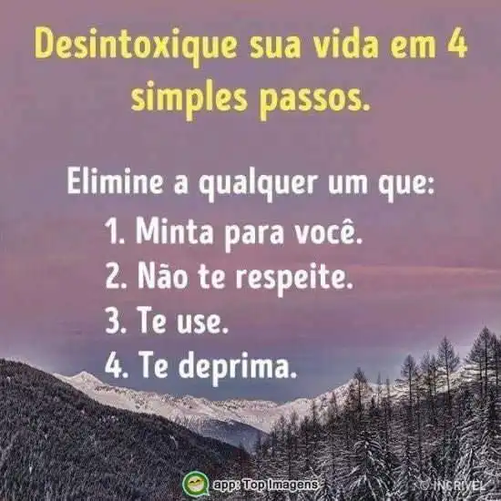 Desintoxique sua vida