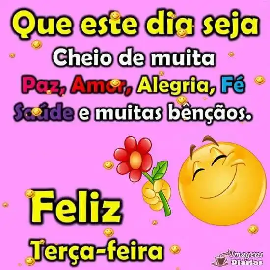 Feliz terça-feira