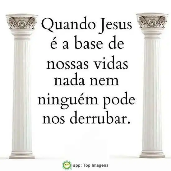 Jesus é a base