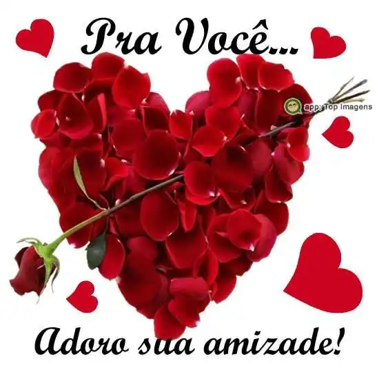 Adoro sua amizade